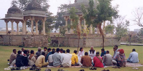 Meeting at Bharmal Ki Chatries Meeting at Bharmal Ki Chatries